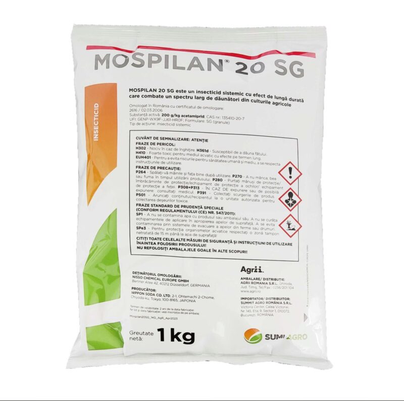 Insecticid Mospilan 20 SG, 1 kg, SumiAgro