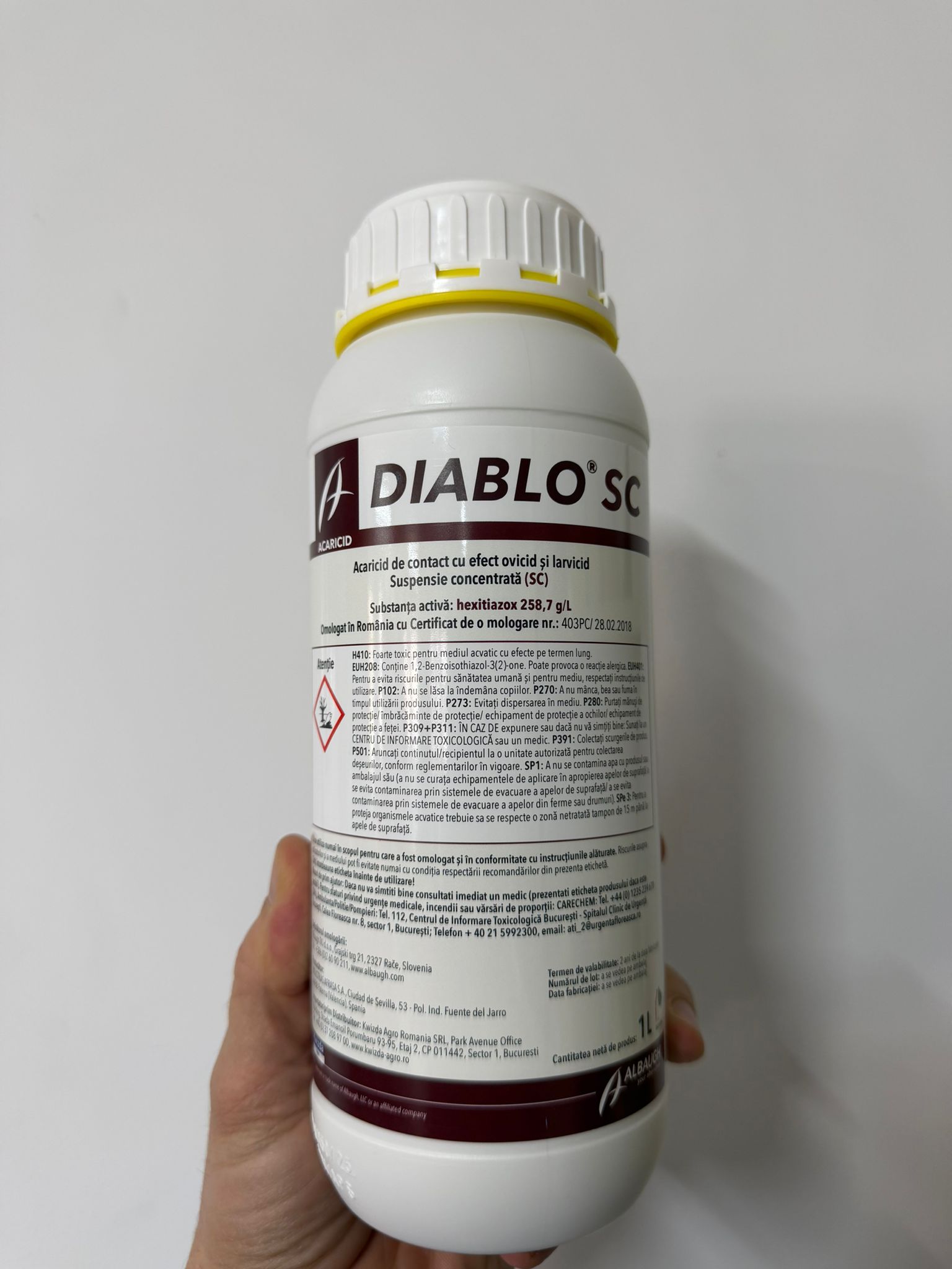 Acaricid DIABLO 1 litru