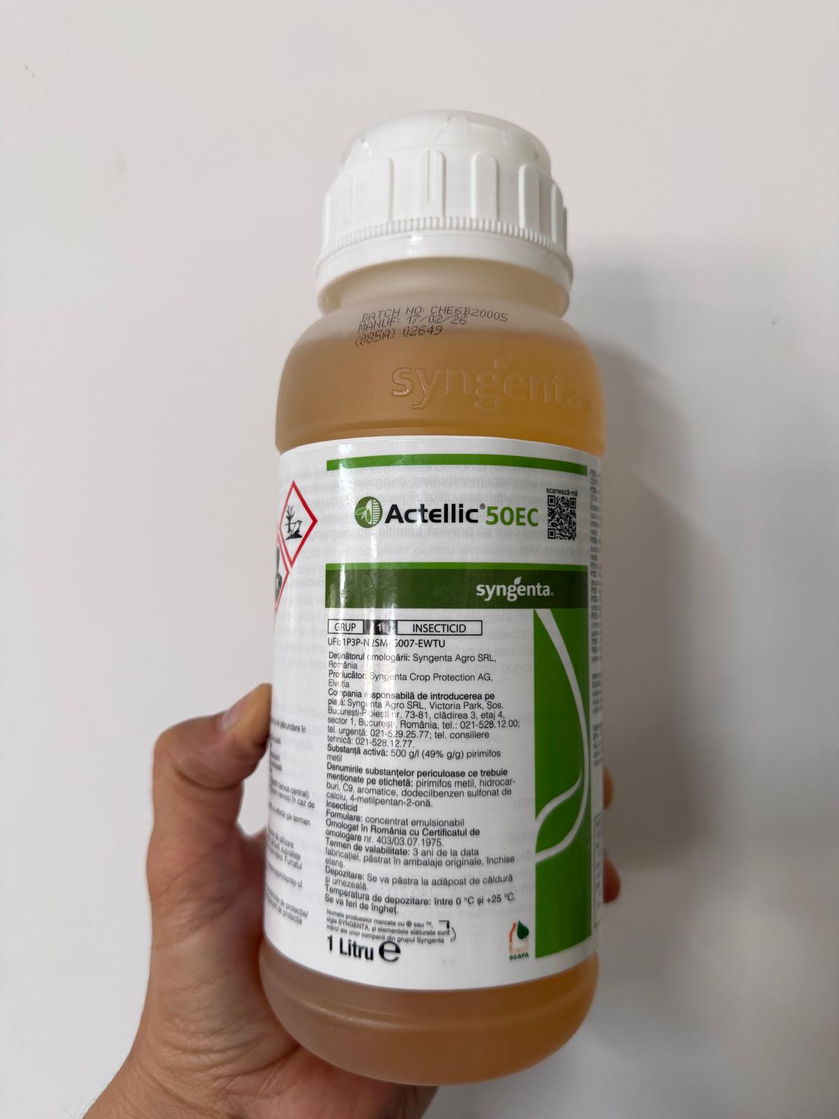 Actellic 50EC 1L, Syngenta
